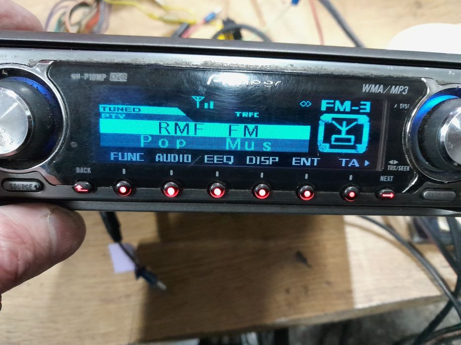 Radio samochodowe pioneer anh-p10mp