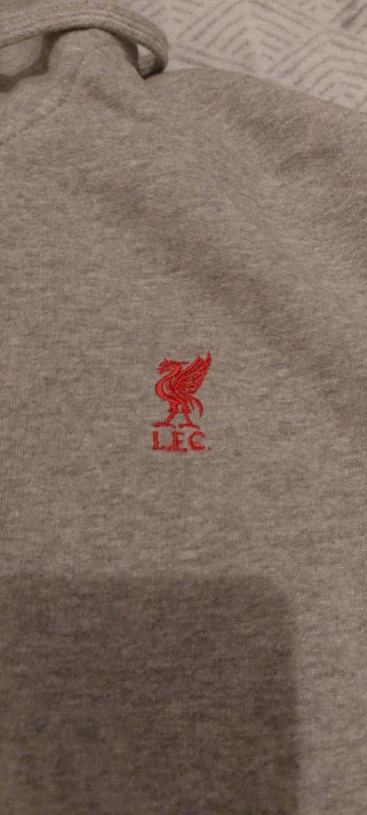 Szara oryginalna bluza FC Liverpool