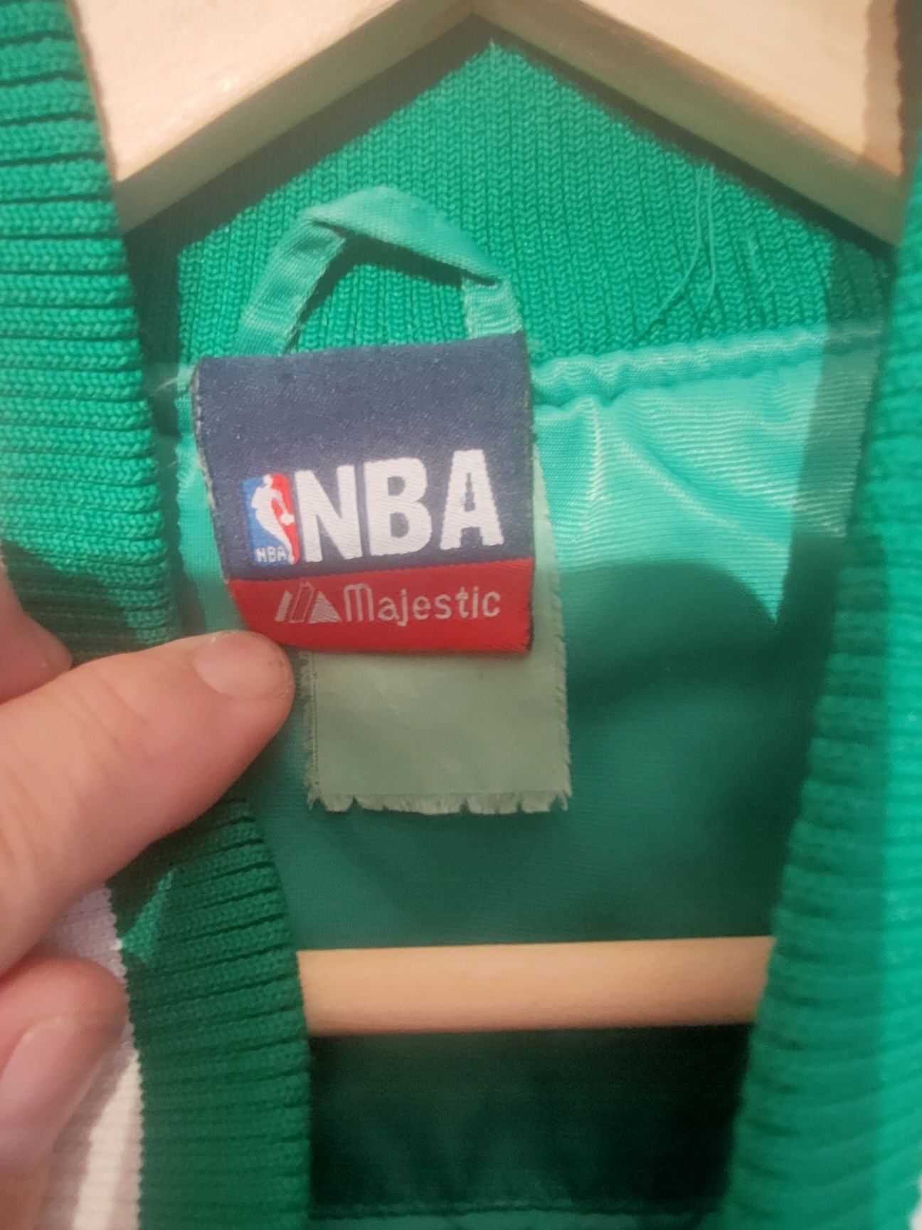 Kurtka bejsbolówka NBA Celtics
