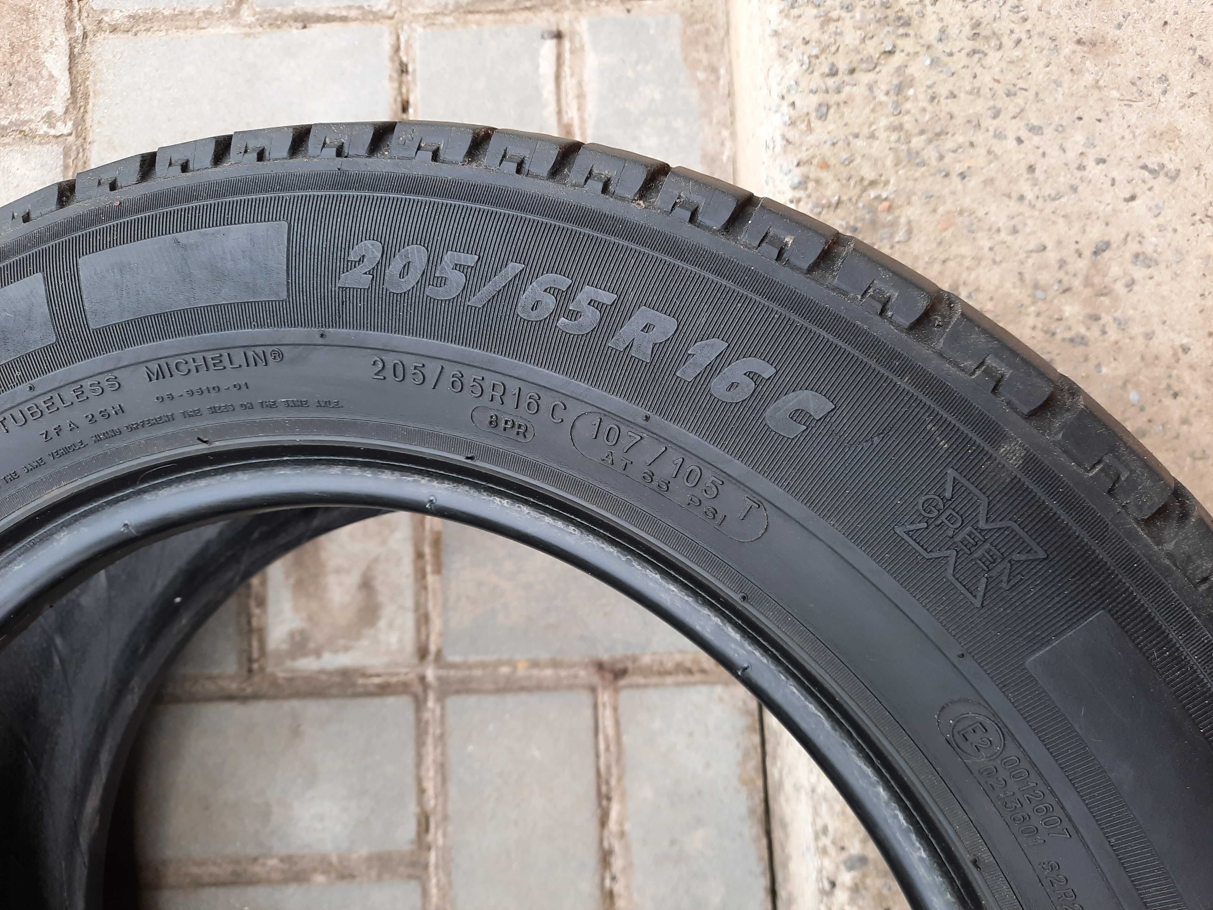 Шини 205/65 R16C Мішелін недорого