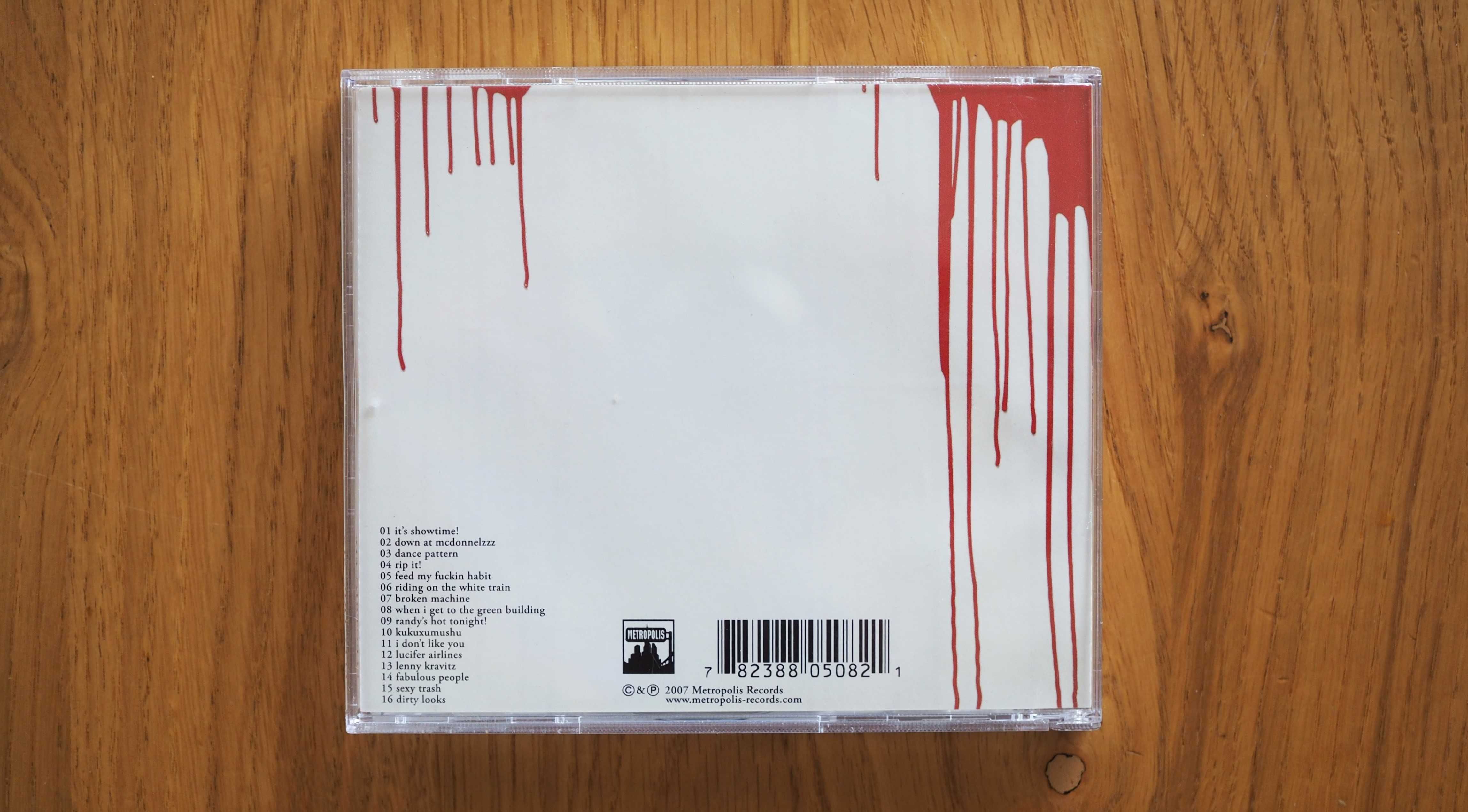 Electric Six CD 2007r, pierwsze wydanie USA