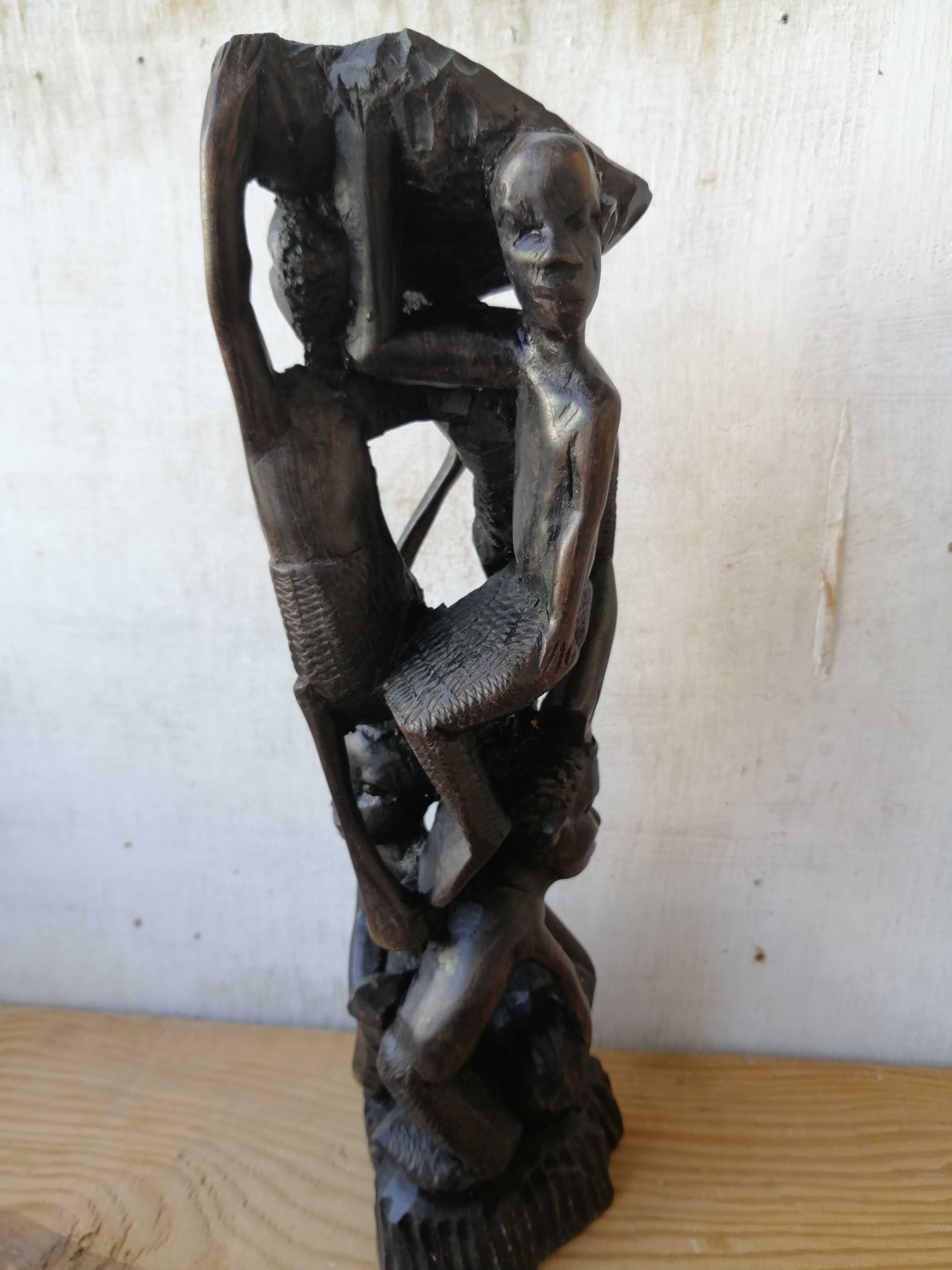 Африканская статуэтка из черного дерева,  эбеновое дерево