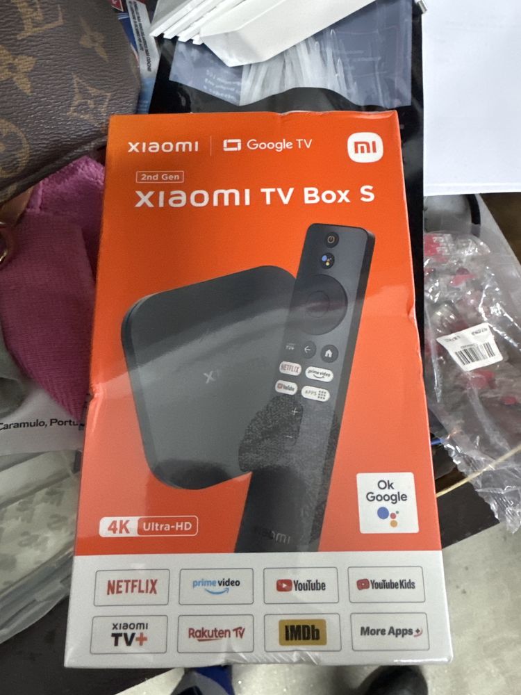 Xiaomi mi box 4k 2a geração nova em cx por abrir