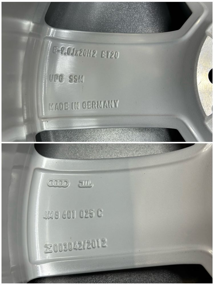 Оригінальні диски Audi Q8 5х112 9J R20 ET20. 4M8601025C