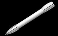 Porsche Design długopis - Shake Pen ballpoint Pen white P3140