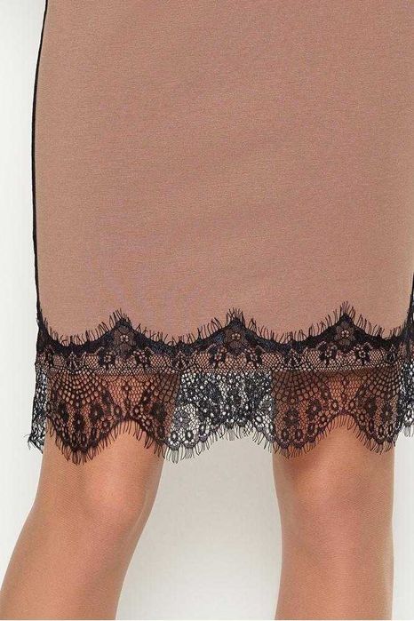 Сукня з м'якого джерсі капучіно (розмір XL)