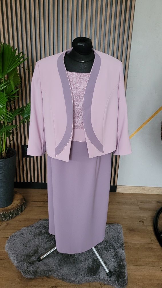 Piomar 48  4Xlsukienka garsonka 2 częściowa Nowa casual modna duży roz