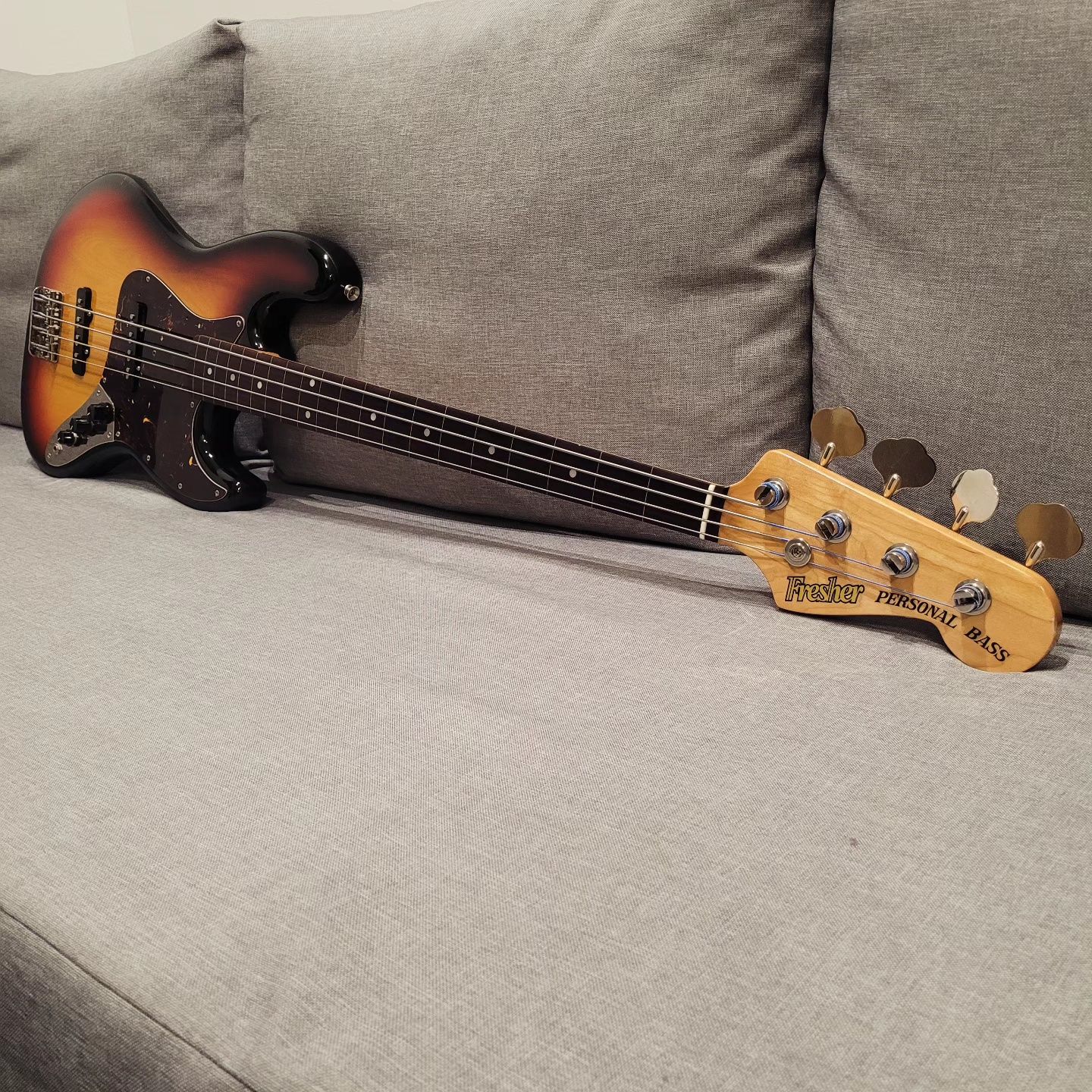 Fresher Personal Bass Jazz Bass Japan Fretless