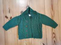 Zielony sweter Lindex rozmiar 68