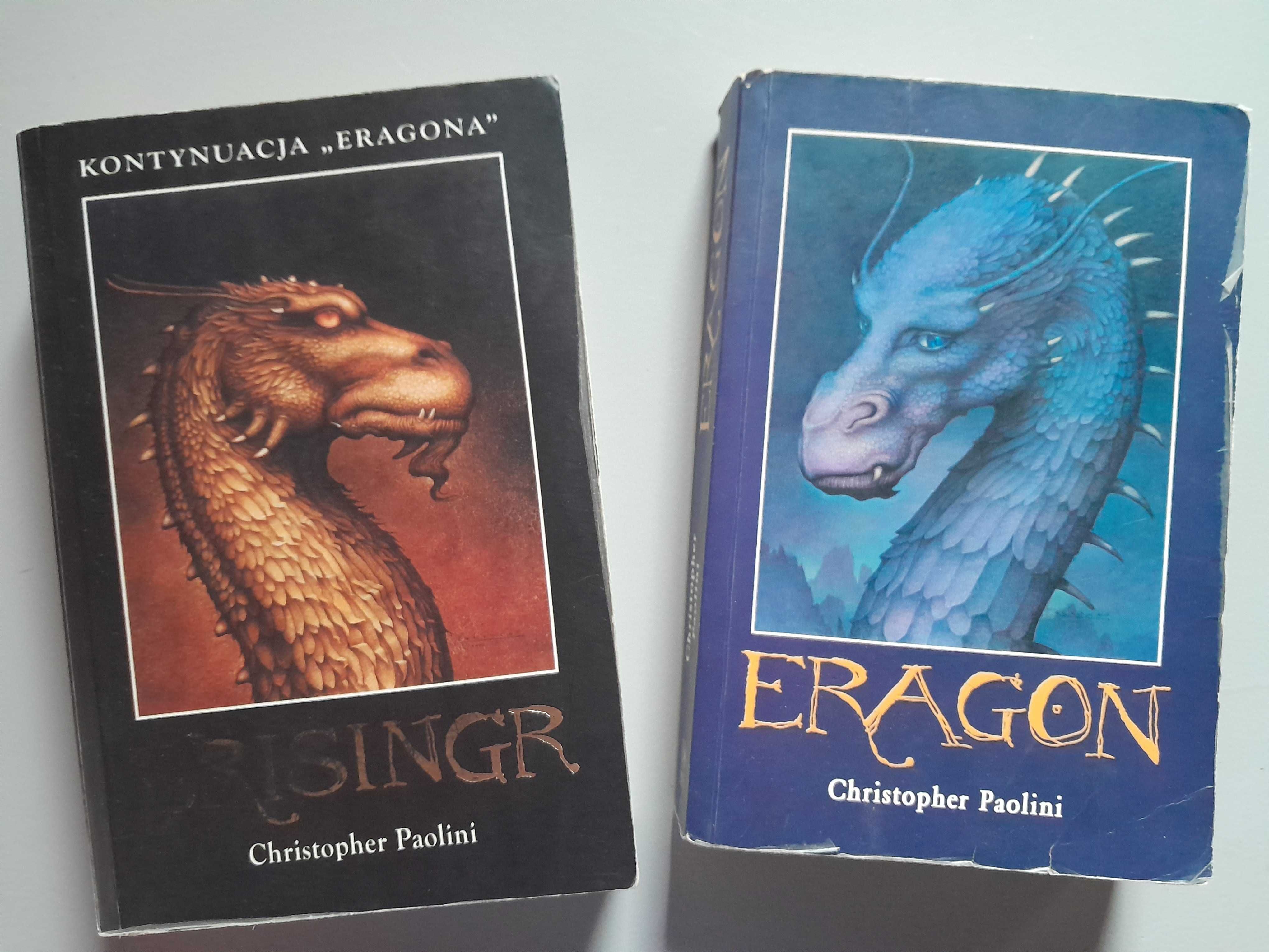 Eragon Tom I oraz Brisingr. Tom II Christopher Paolini.