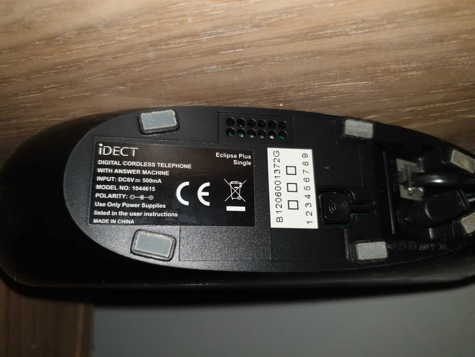 Telefone Fixo s/ fio ECLIPSE PLUS SINGLE • Design Elegante e Futurista