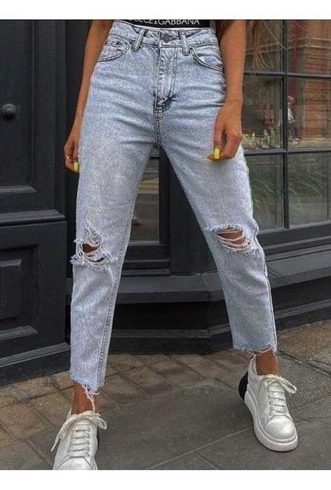 Новые крутые джинсы Mom  Pull&Bear