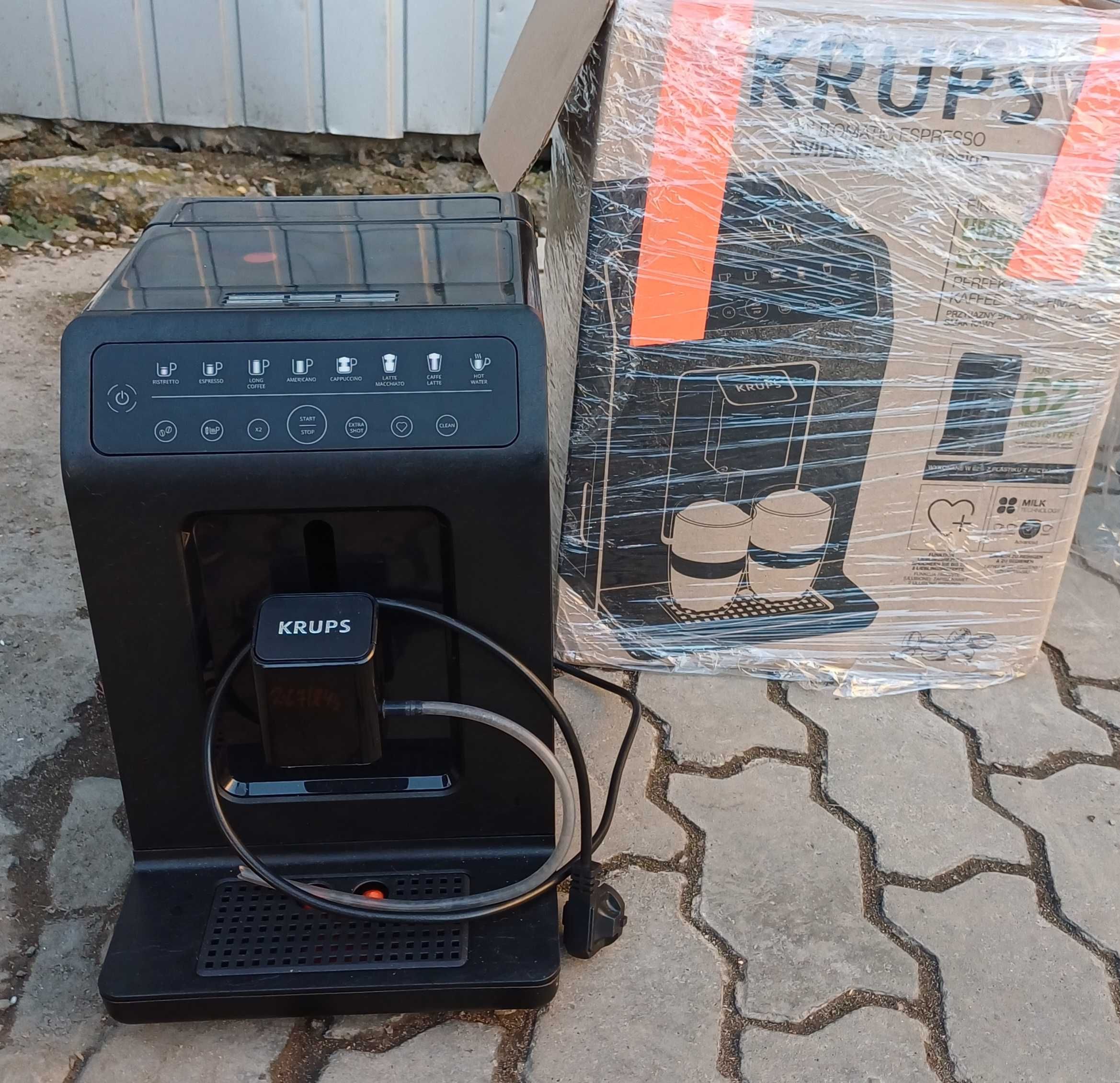 Кавомашина кавоварка Крупс KRUPS EVIDENCE ECO-DESIGN EA897B10 чорна