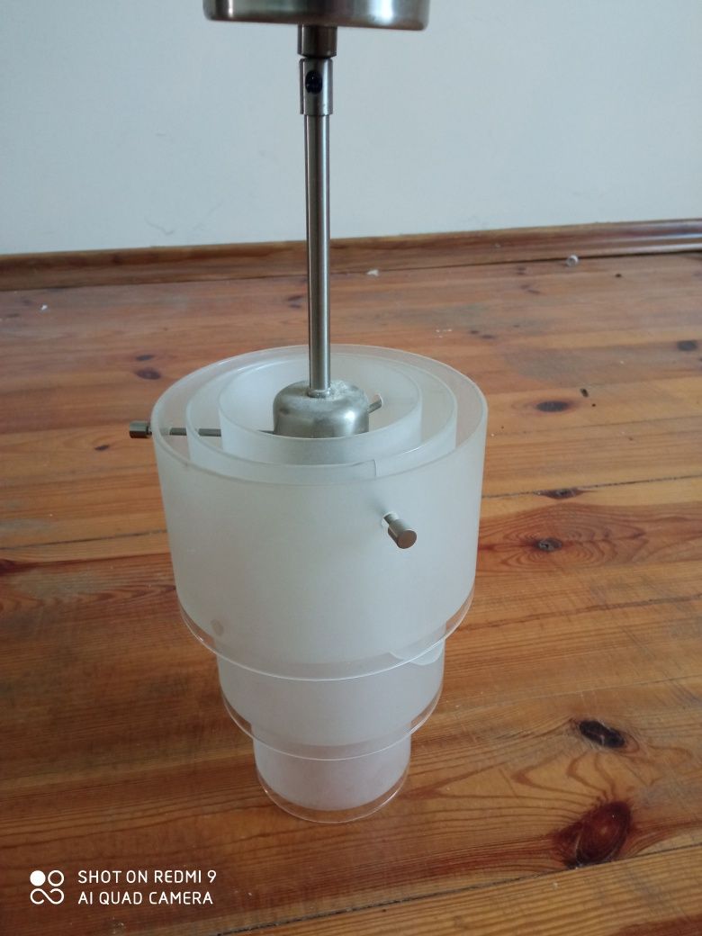 Lampa wisząca biała