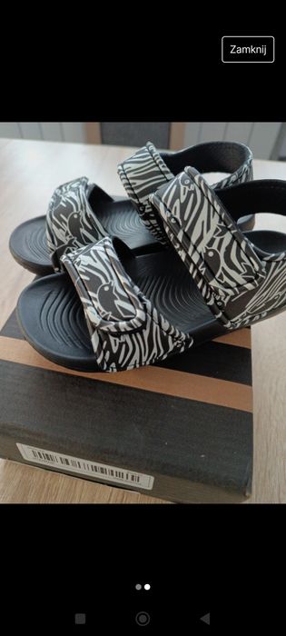 Sandały piankowe nowe r. 27