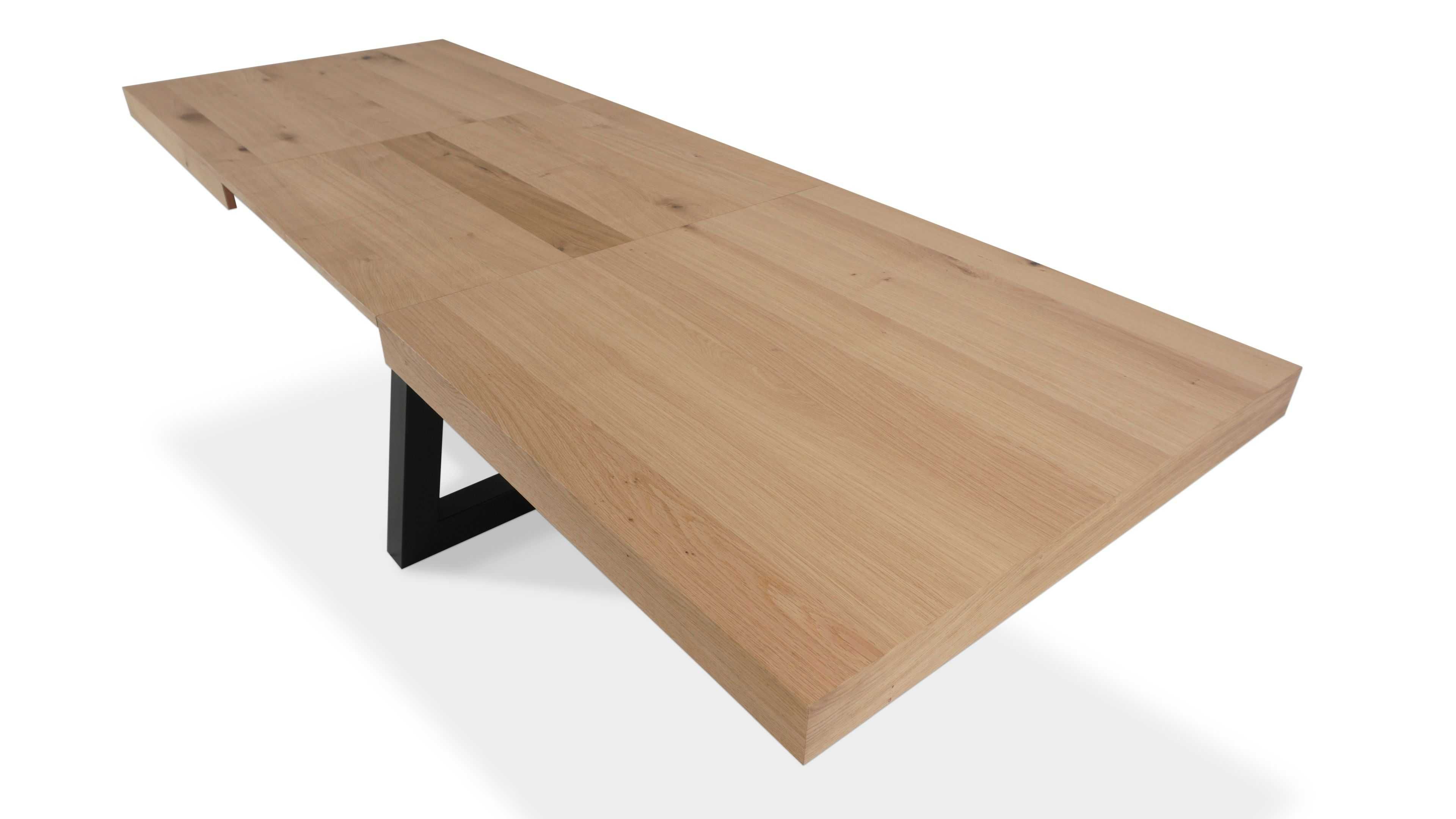 Stół IKON 200 x 90 cm rozkładany dąb nat dziki