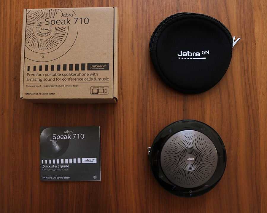 JABRA Speak 710 MS Беспроводной USB и Bluetooth Спикерфон (7710-309)