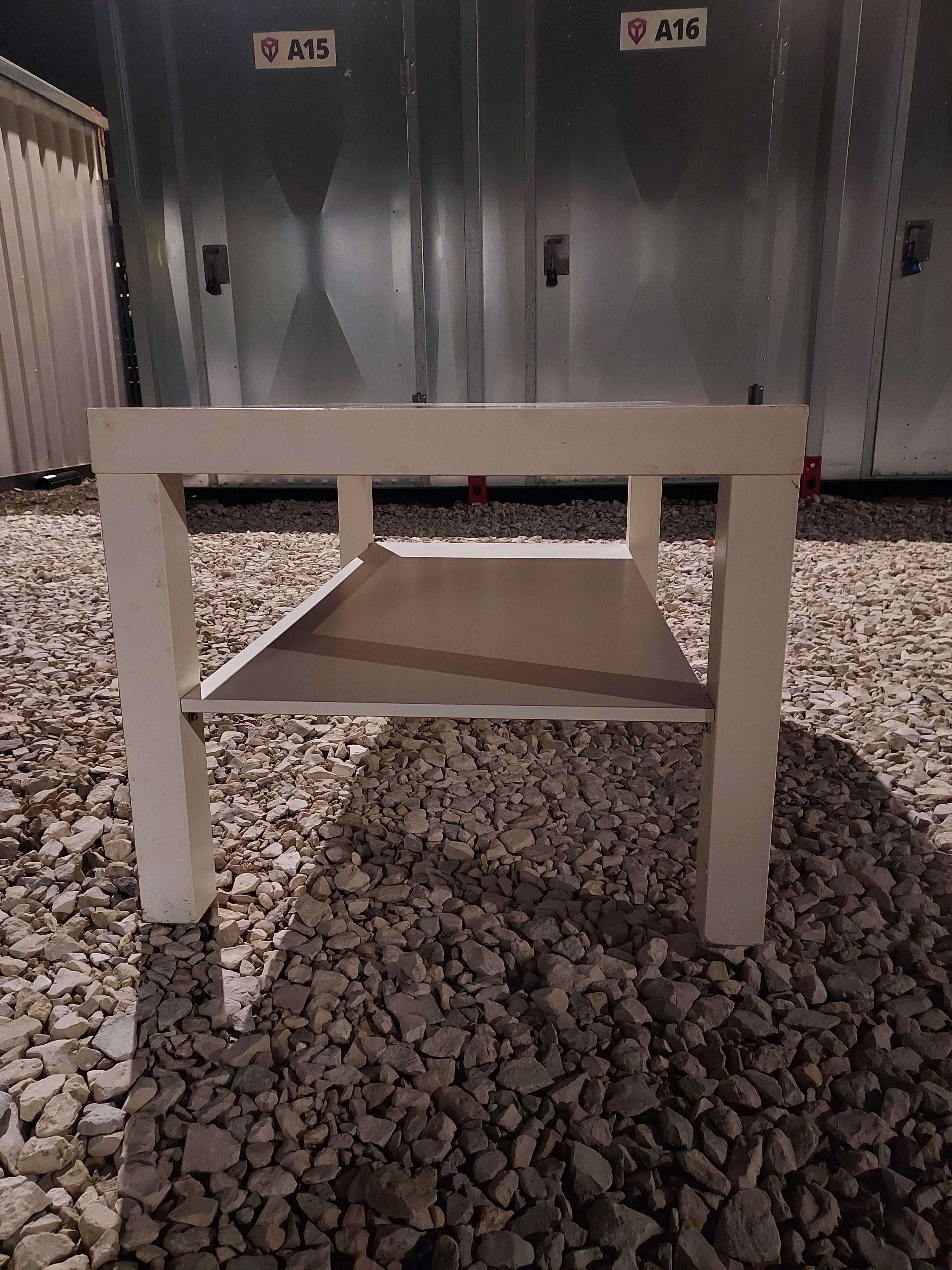 Stolik kawowy biały Lack IKEA