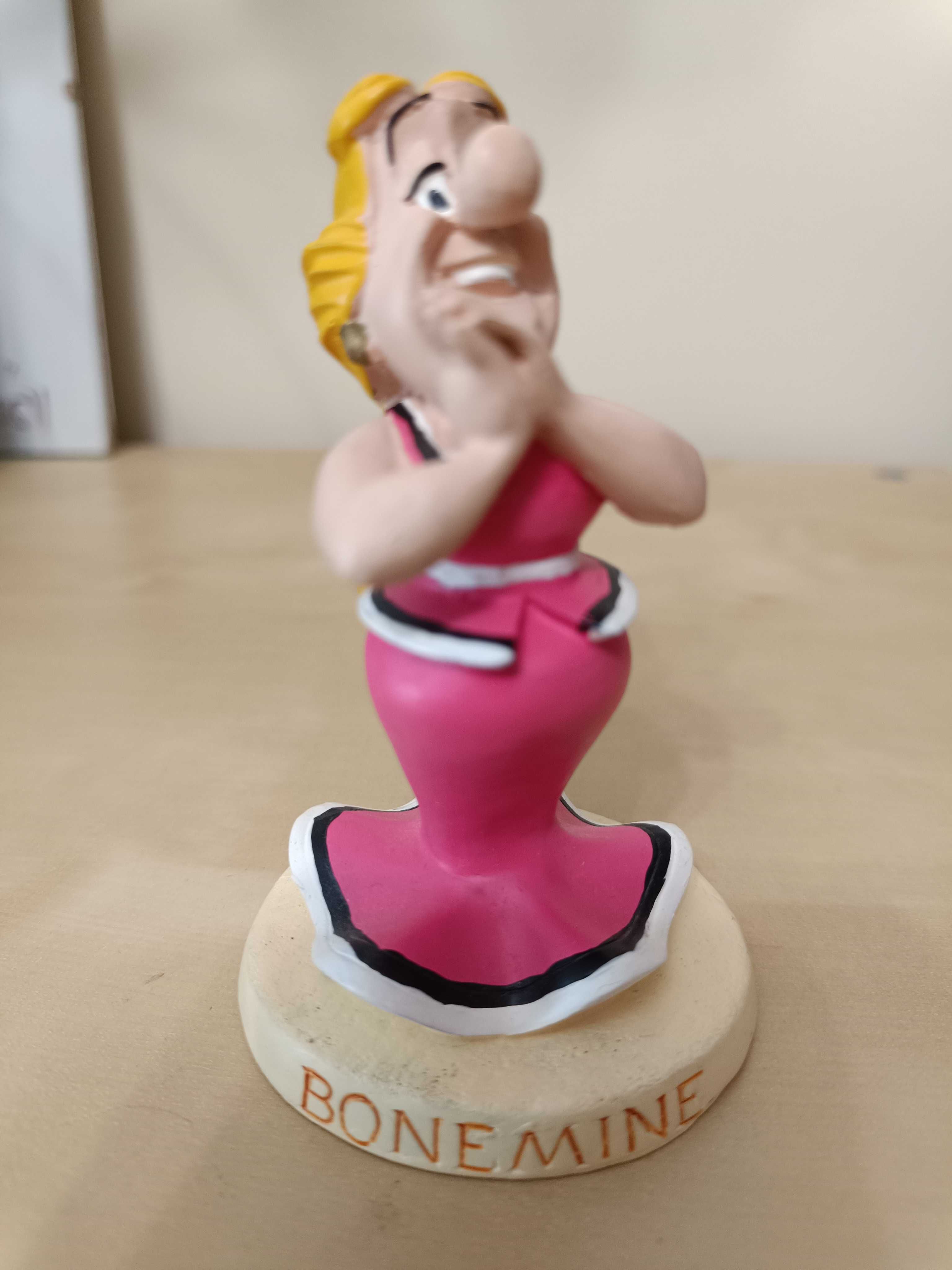 BONEMINE, figura de coleção ASTERIX, o Gaulês, em resina