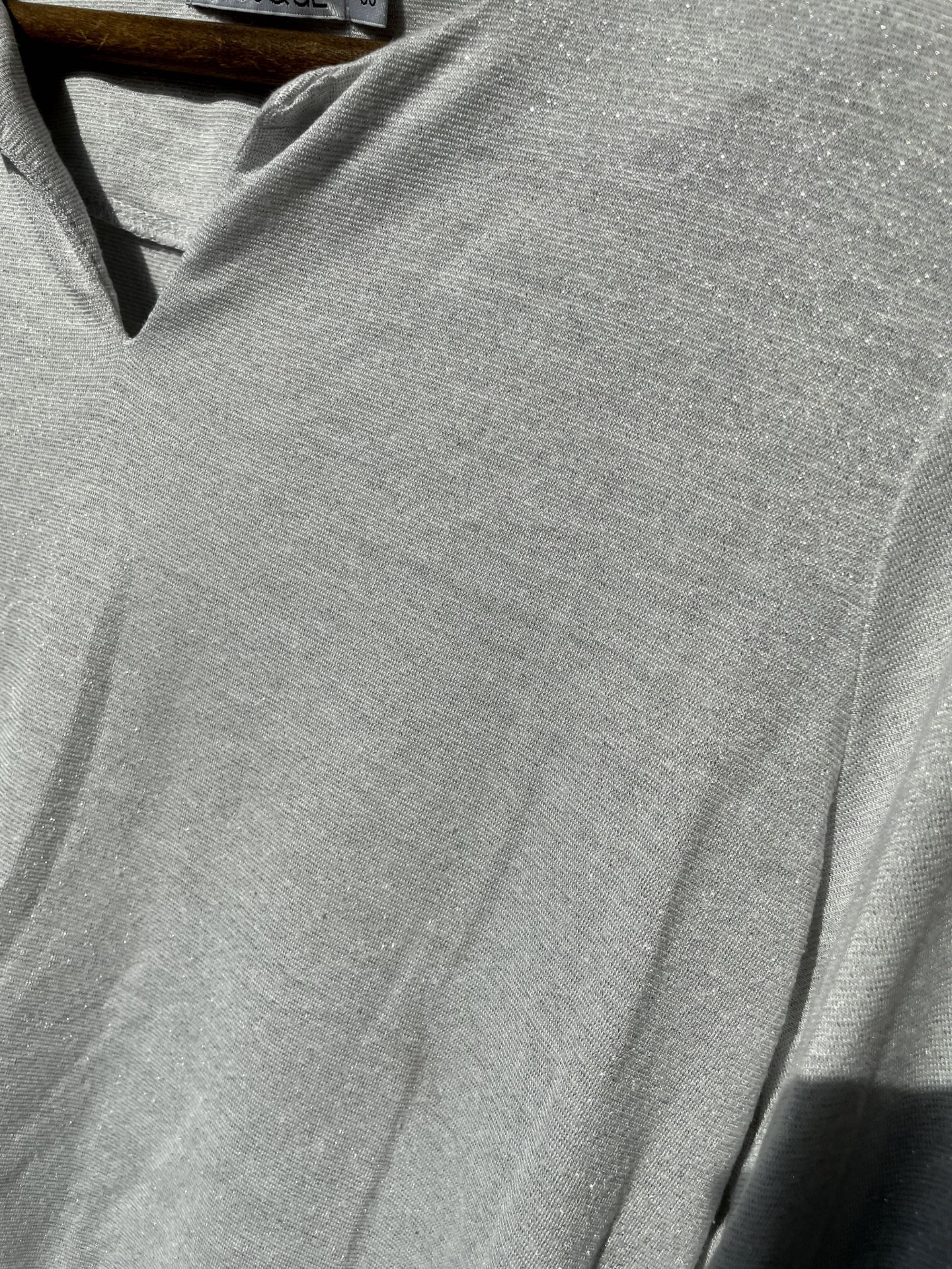 elegancka bluzka koszula błyszczącą metaliczna nitka quiosque 38 M