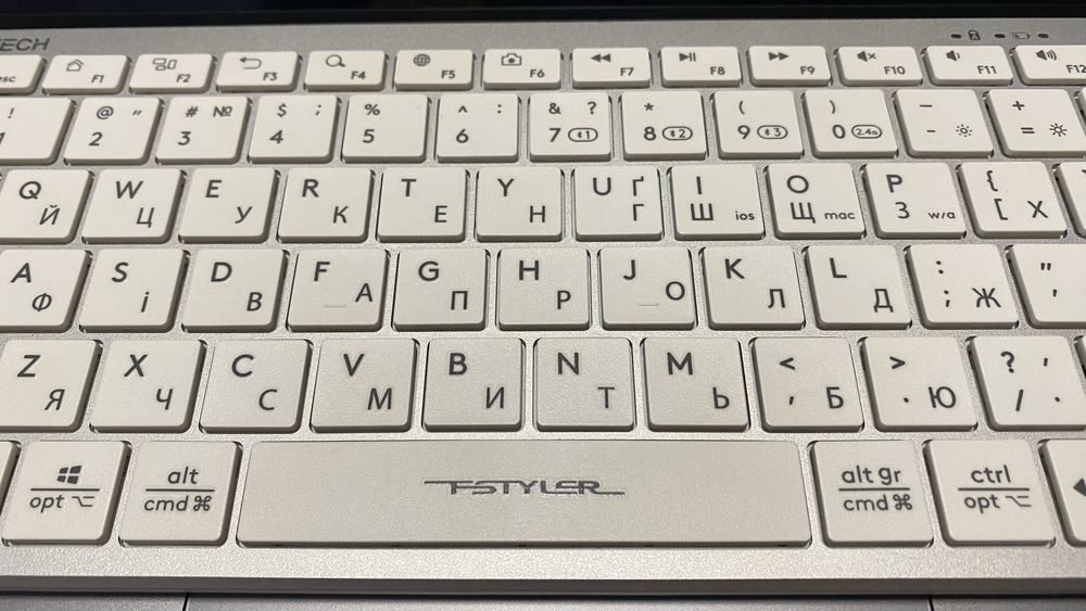 Клавіатура A4tech Fstyler FBX51C (White)