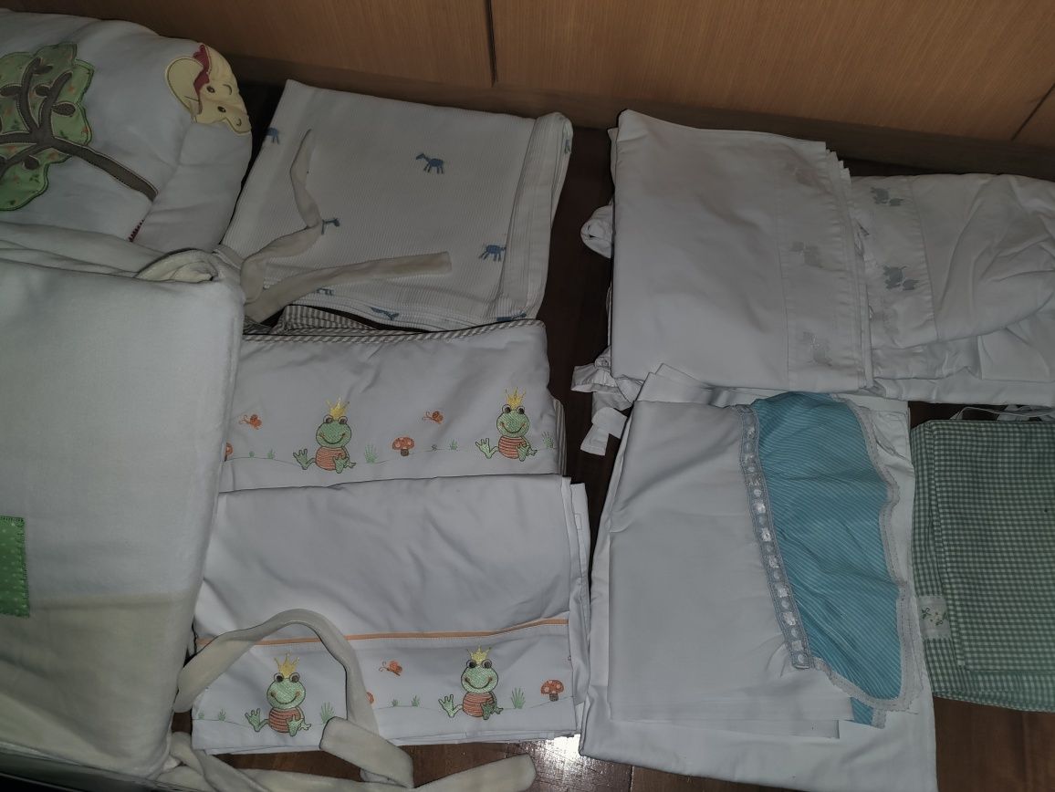 Roupa de cama de grades bebé