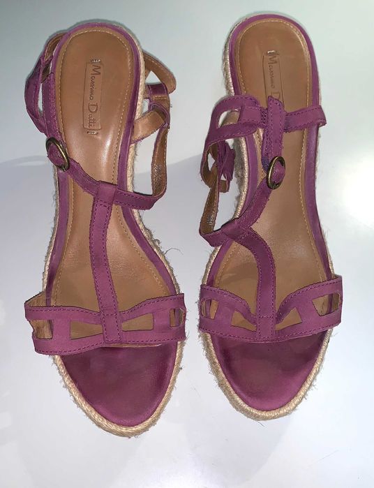 Sandálias Massimo Dutti c/salto 40