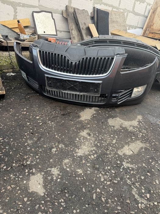 Передній бампер взборі шкода фабія румстер fabia rumster