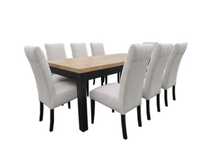Stół Mk7 (200x100/50/50) + 8 krzeseł Simi