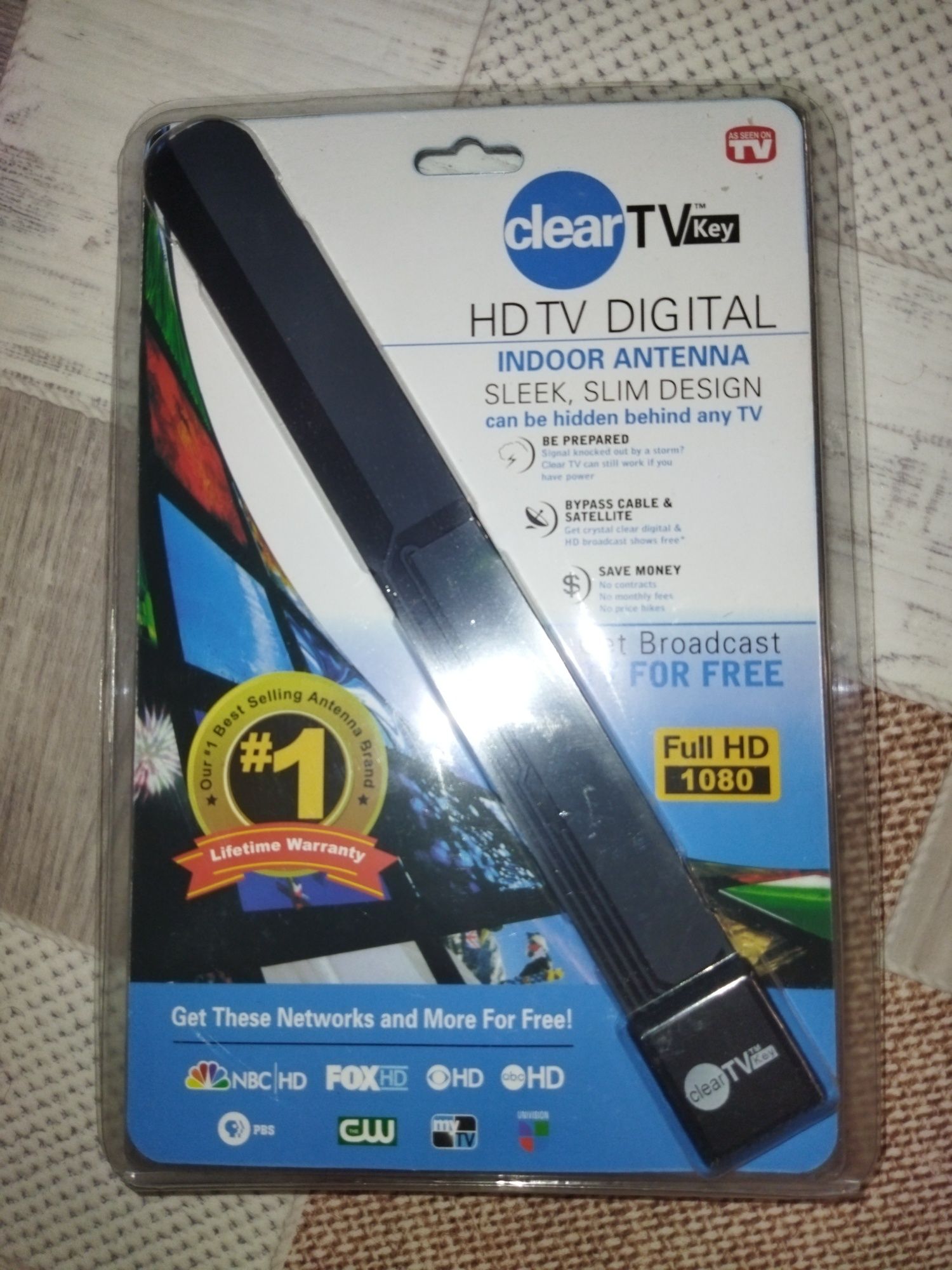 Комнатная телевизионная антена Key Clear TV