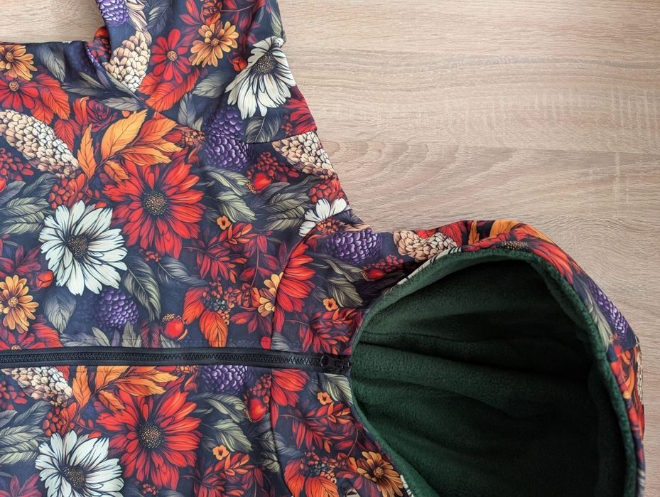 Damska kurtka gruba z polarem No Pewnie M