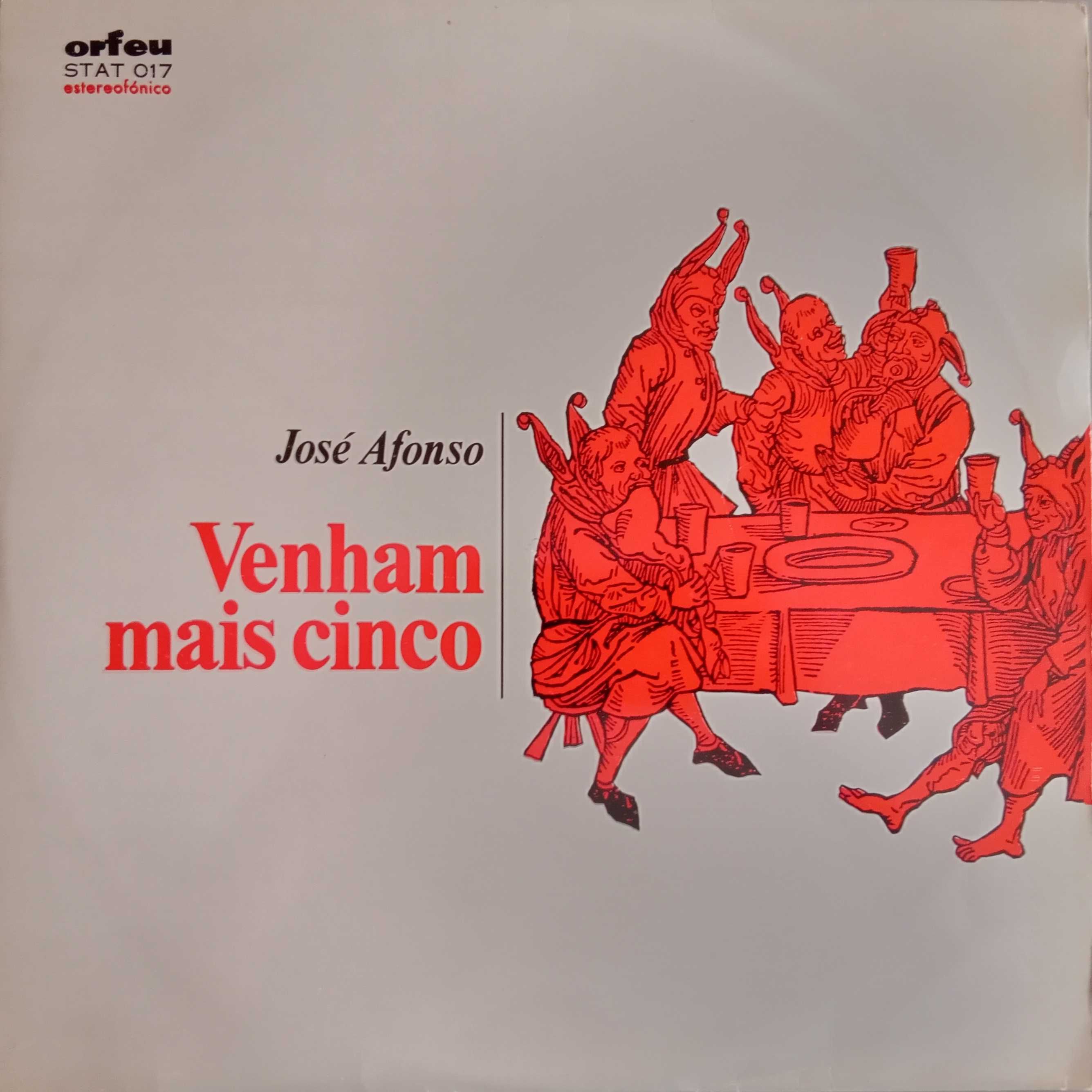 José Afonso	- - - - -		Venham Mais Cinco	- - - - -	LP