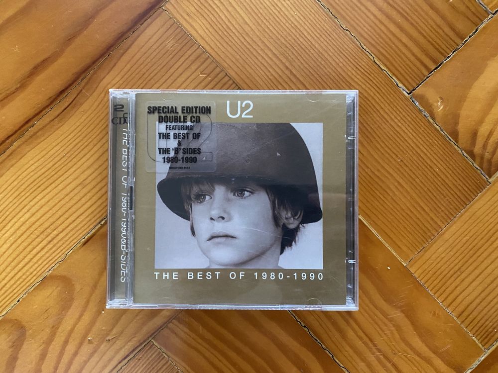 CD duplo Best of U2 1980/ 1990