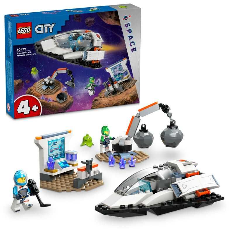 LEGO CITY 60429 Statek kosmiczny i odkrywanie asteroidy