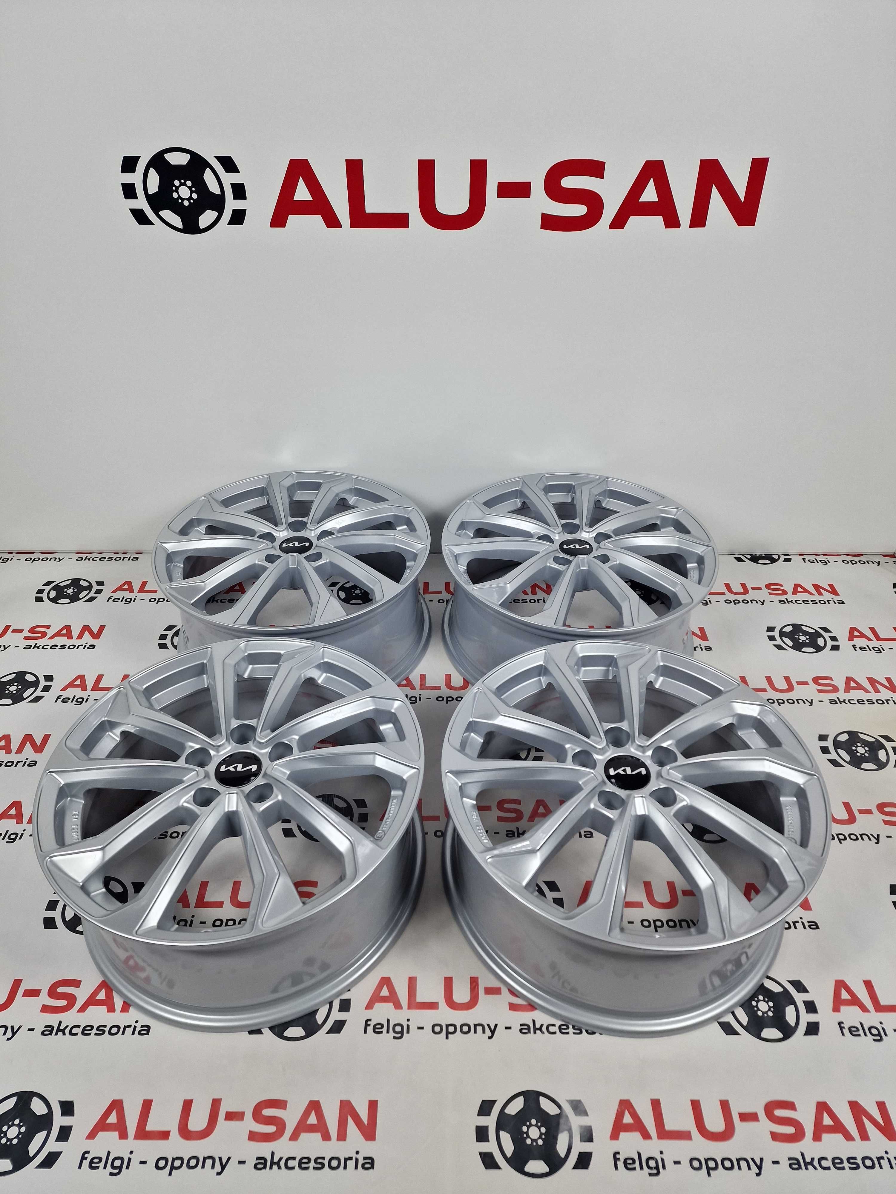 NOWE alufelgi KIA 18" 5x114,3 Carnival Cee'd Sportage Srebrne