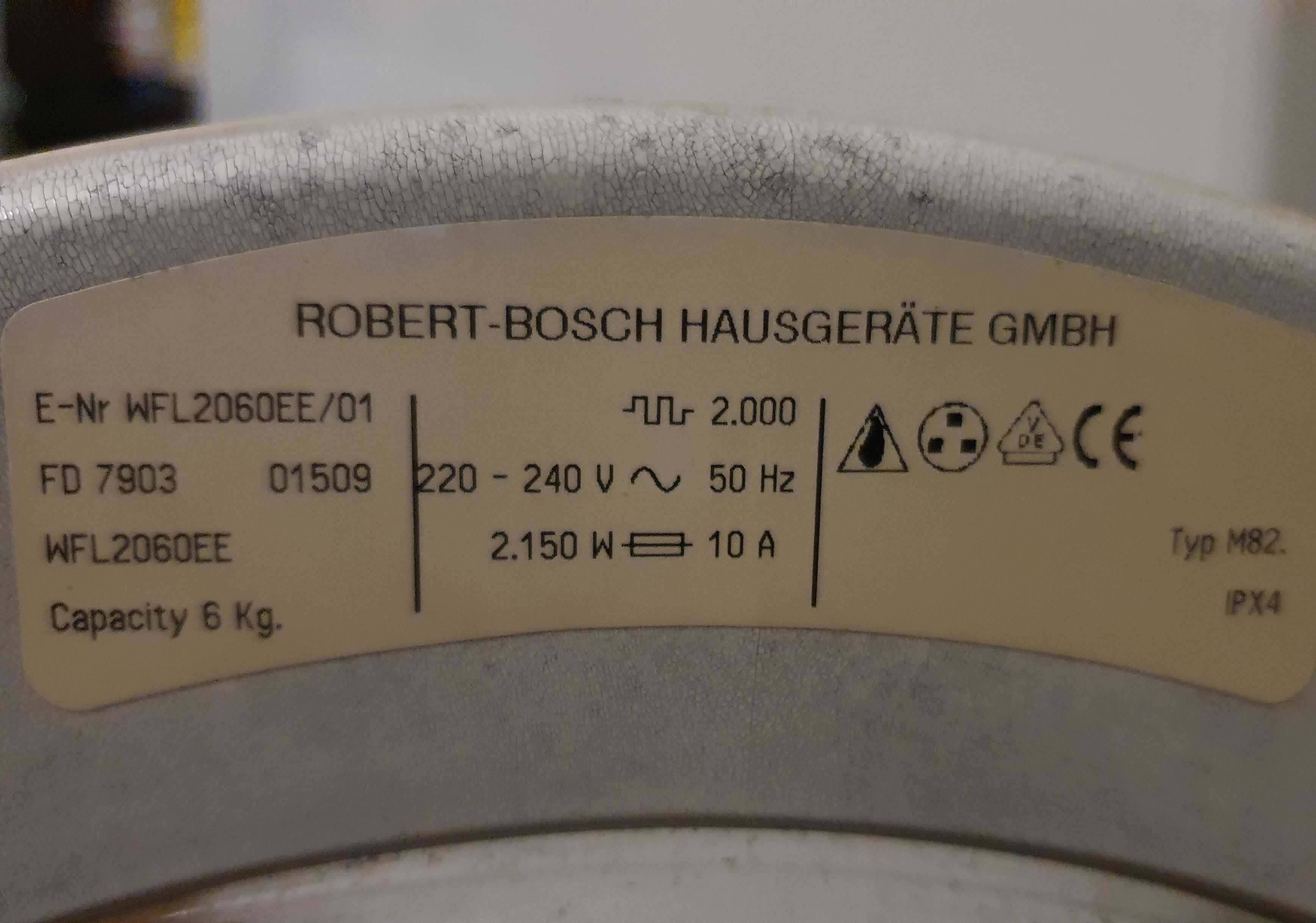 Máquina de Lavar Roupa BOSCH FD7903 MAXX, vintage - A funcionar