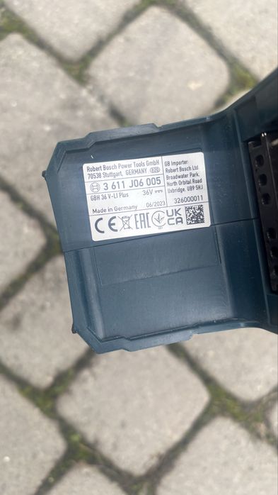 Перфоратор Bosch 36V -Li Plus