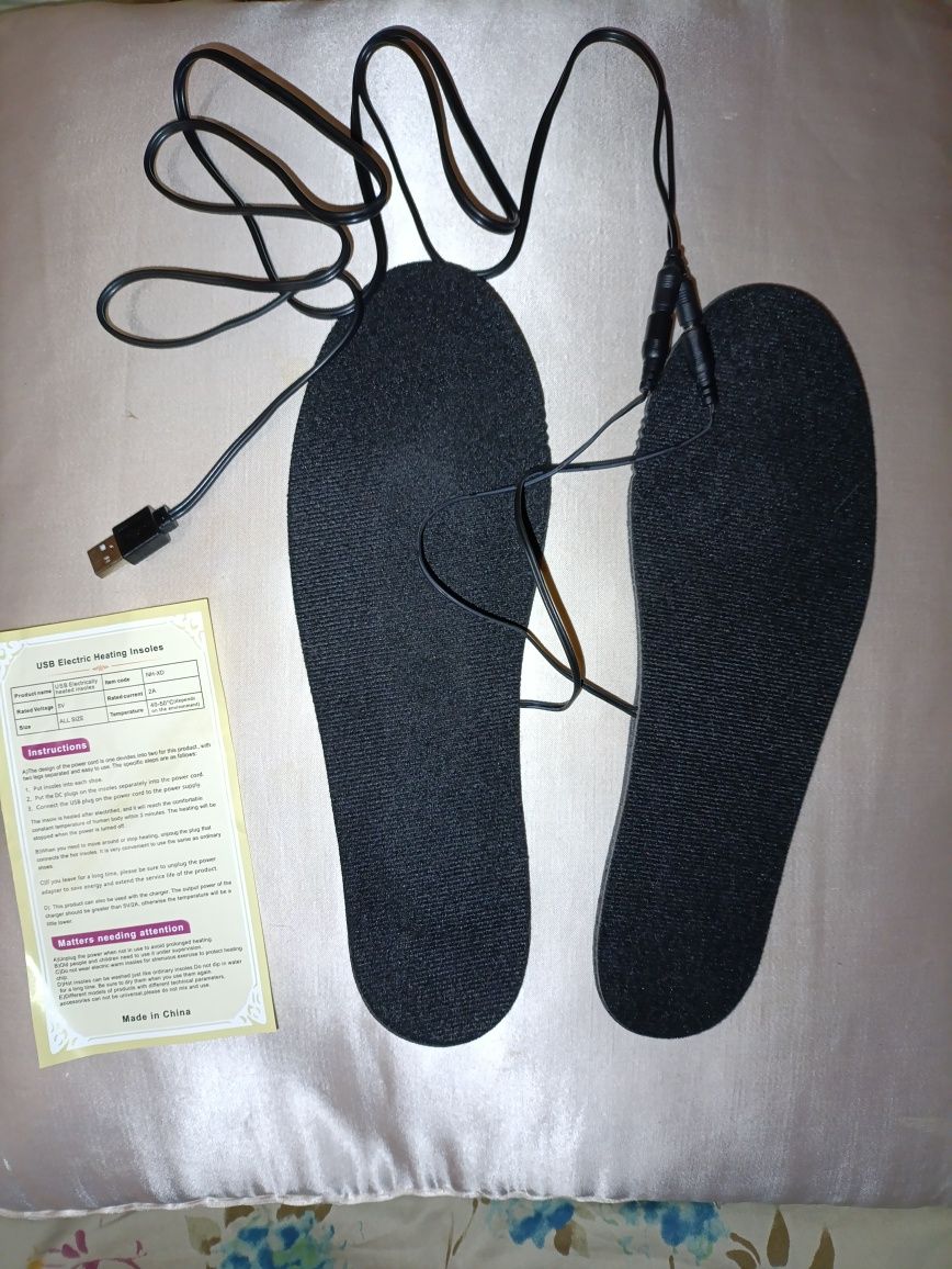 USB устілки з підігрівом