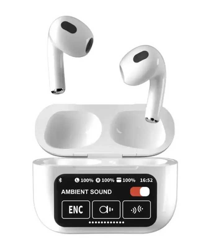 Беспроводные наушники Air A10 Pro ANC Digital Display White