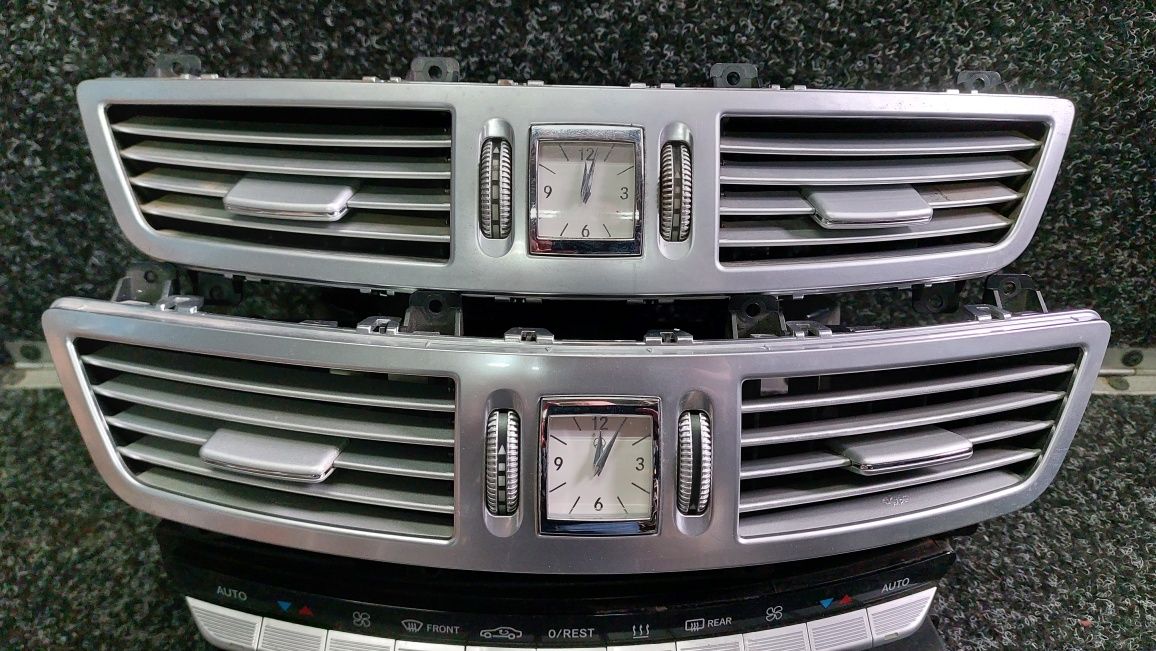 Mercedes 221 S-Class часы воздуховод и блок климата