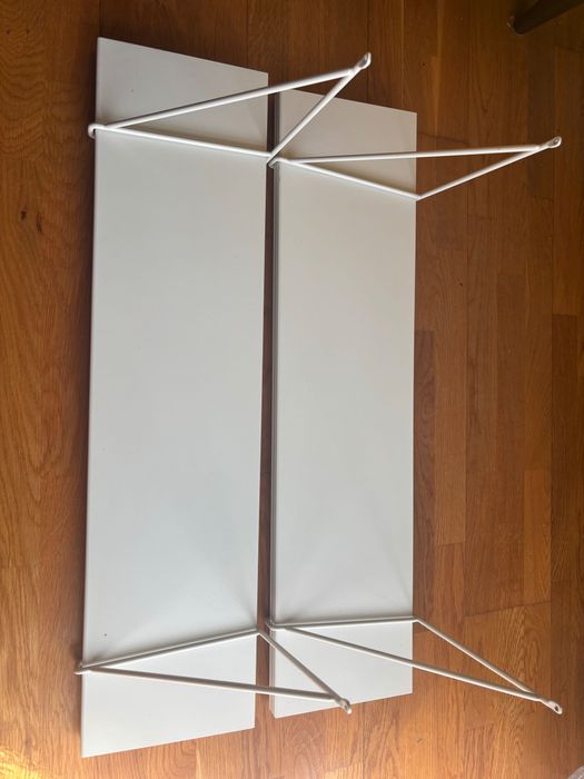 2 Półki ścienne 80x20 cm