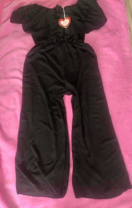 Czarny kombinezon roz. 4XL/48 NOWY