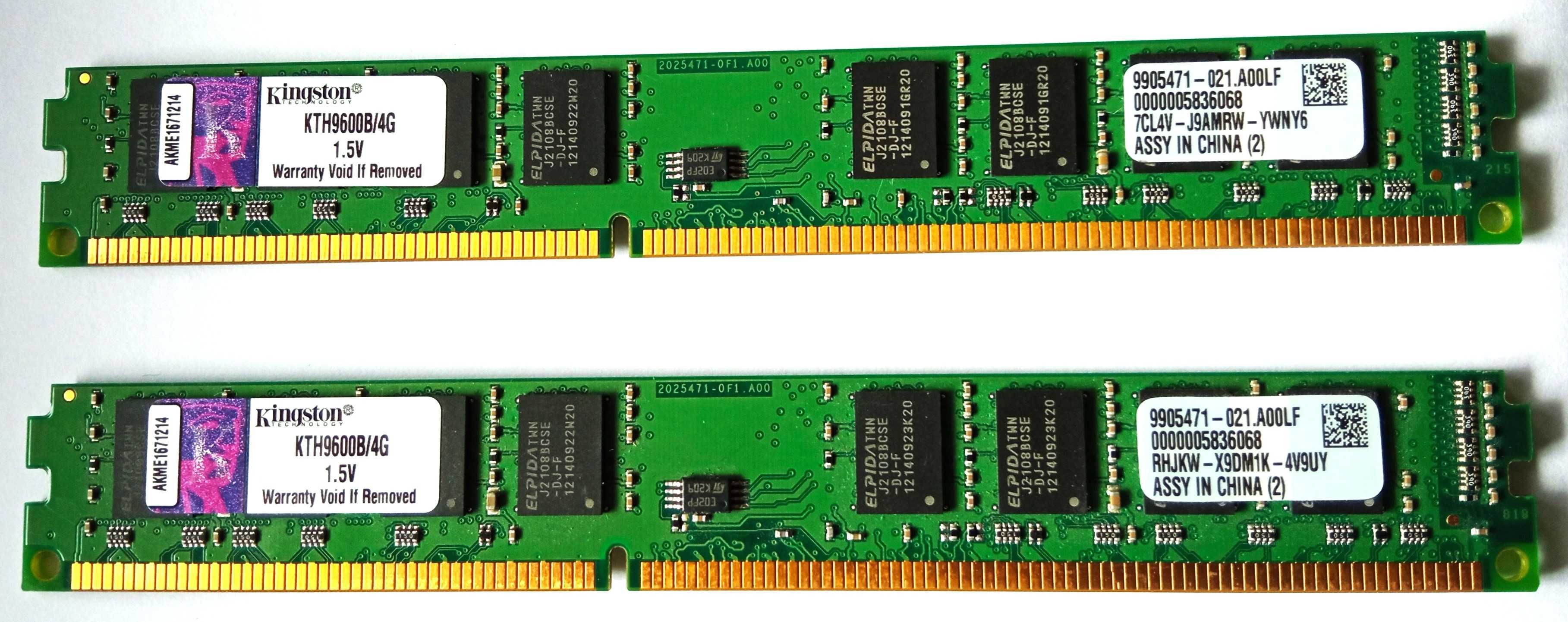 Pamięć 8 GB RAM DDR3 Kingston 2x4 GB 1333