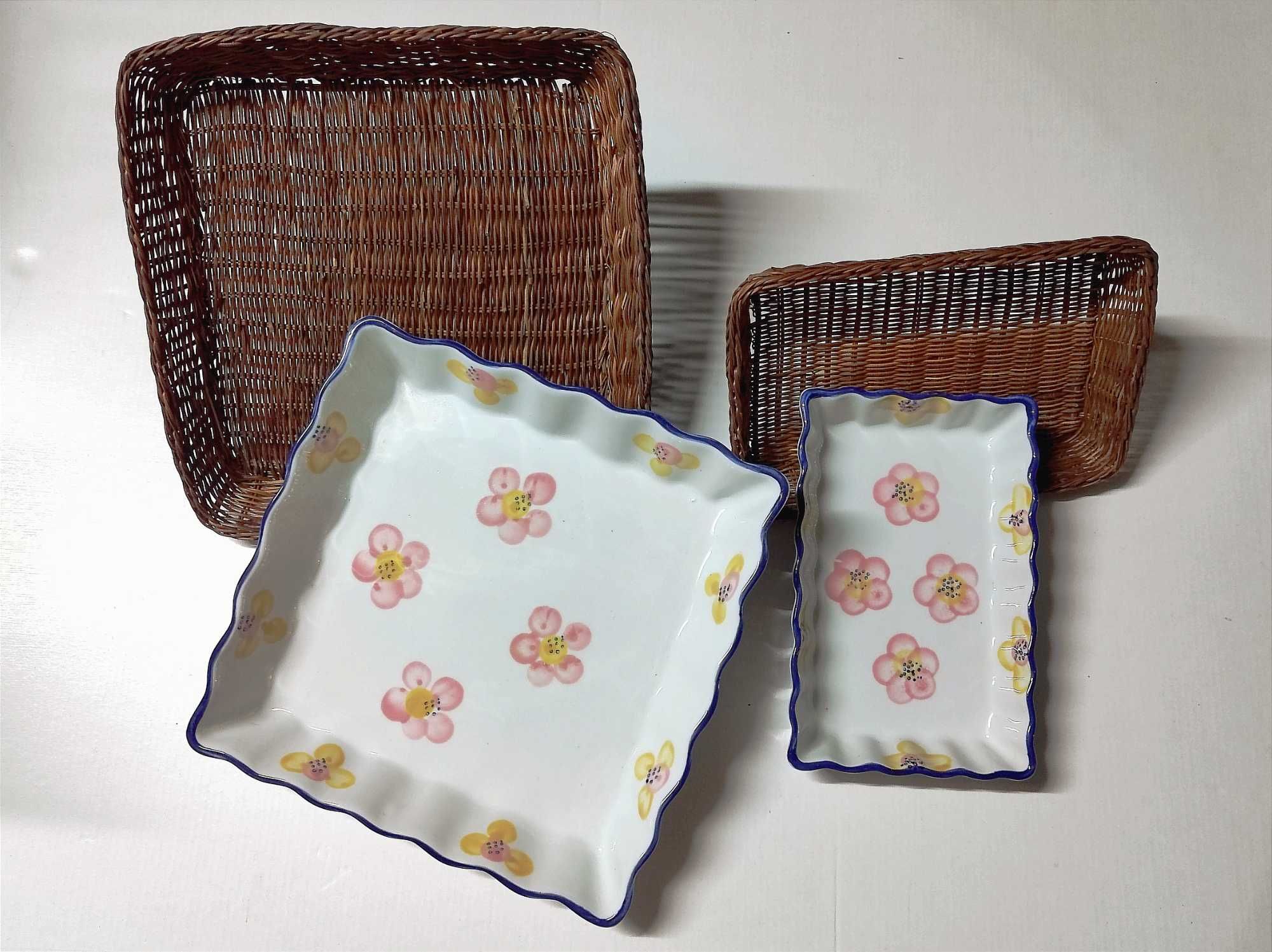 Tabuleiros / assadeira / petisqueira cerâmica / porcelana verga (novo)