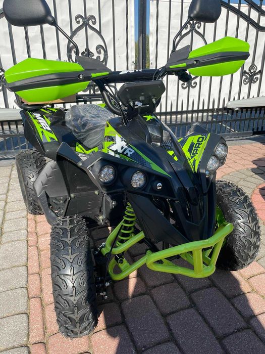 Quad elektryczny 1200W 48V koła 6 cali LICZNIK + LUSTERKA Mini quady