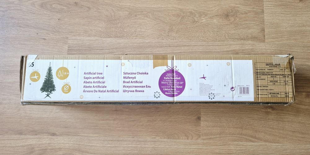 Árvore de Natal 1,80m