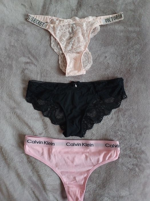 Majtki-figi stringi 3 pary .