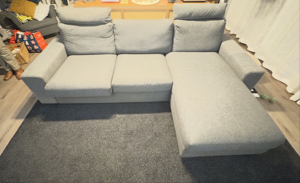 Sofa IKEA VIMLE 3 lugares com chaise lougue.