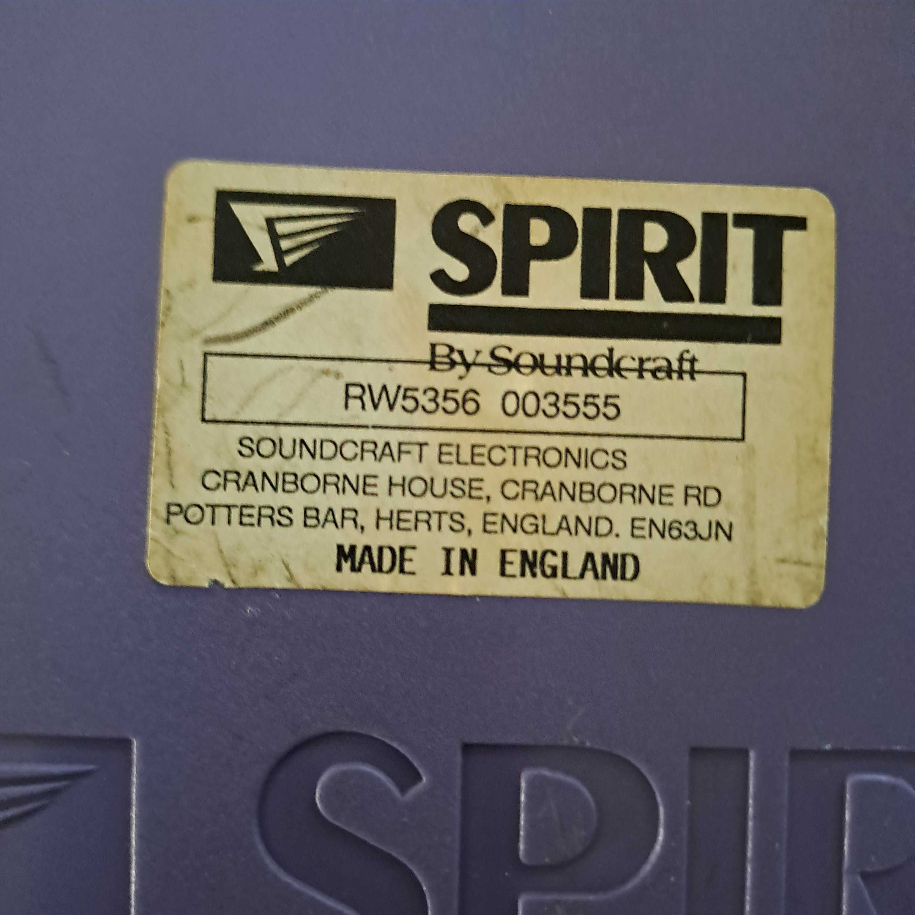Mikser audio Spirit by Soundcraft Folio Notepad