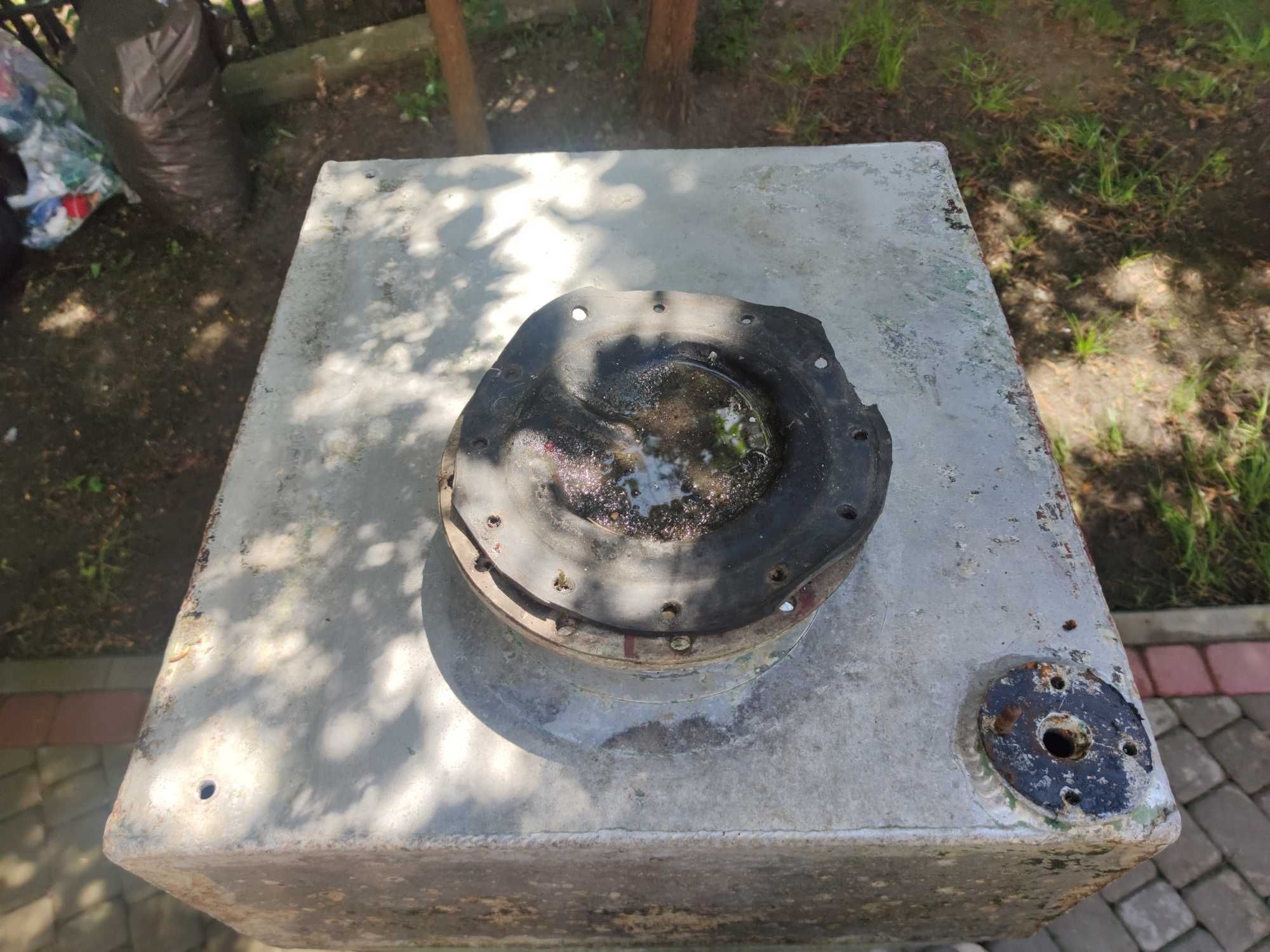 Zbiornik aluminiowy na paliwo, deszczówkę - ok 420 Litrów (120/59/58)